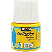 Pebeo Setacolor - Pintura para Telas Opacas (45 ml)- Color botón de Oro
